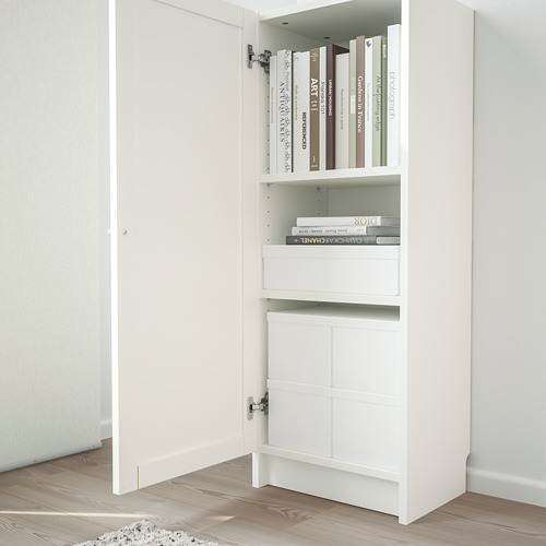 BILLY/OXBERG bookcase with door