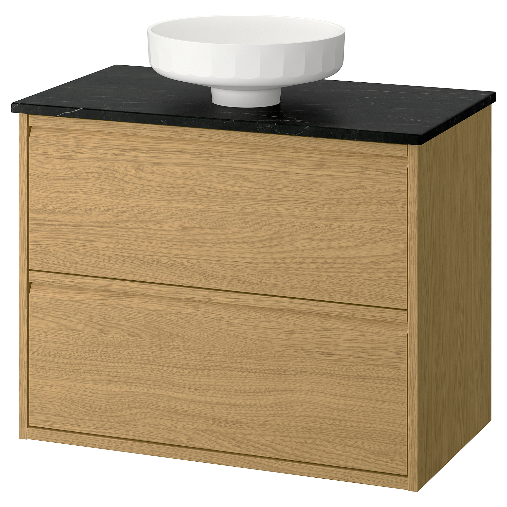 LERSJÖN/ÄNGSJÖN wash-stnd w drawers/wash-basin