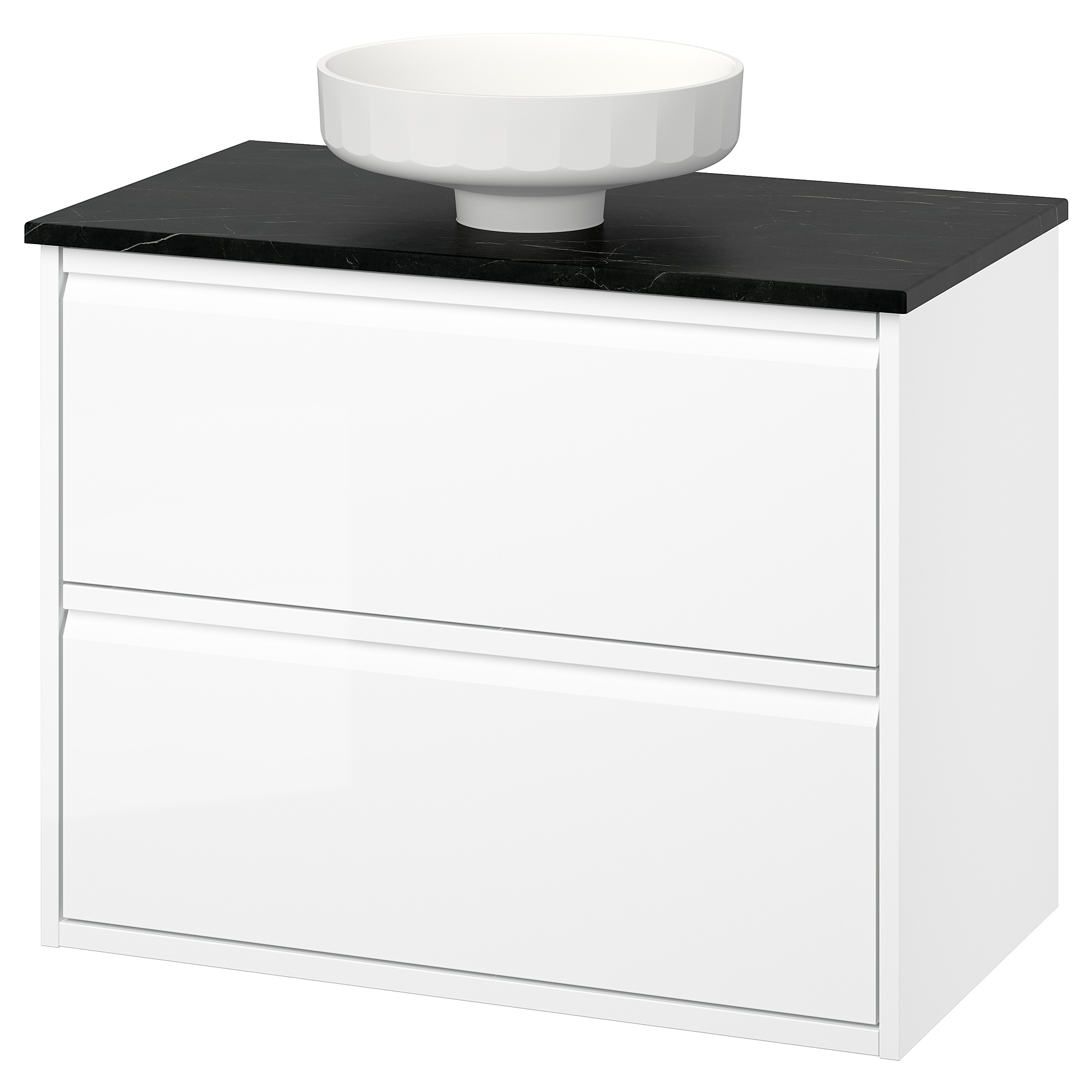 LERSJÖN/ÄNGSJÖN wash-stnd w drawers/wash-basin