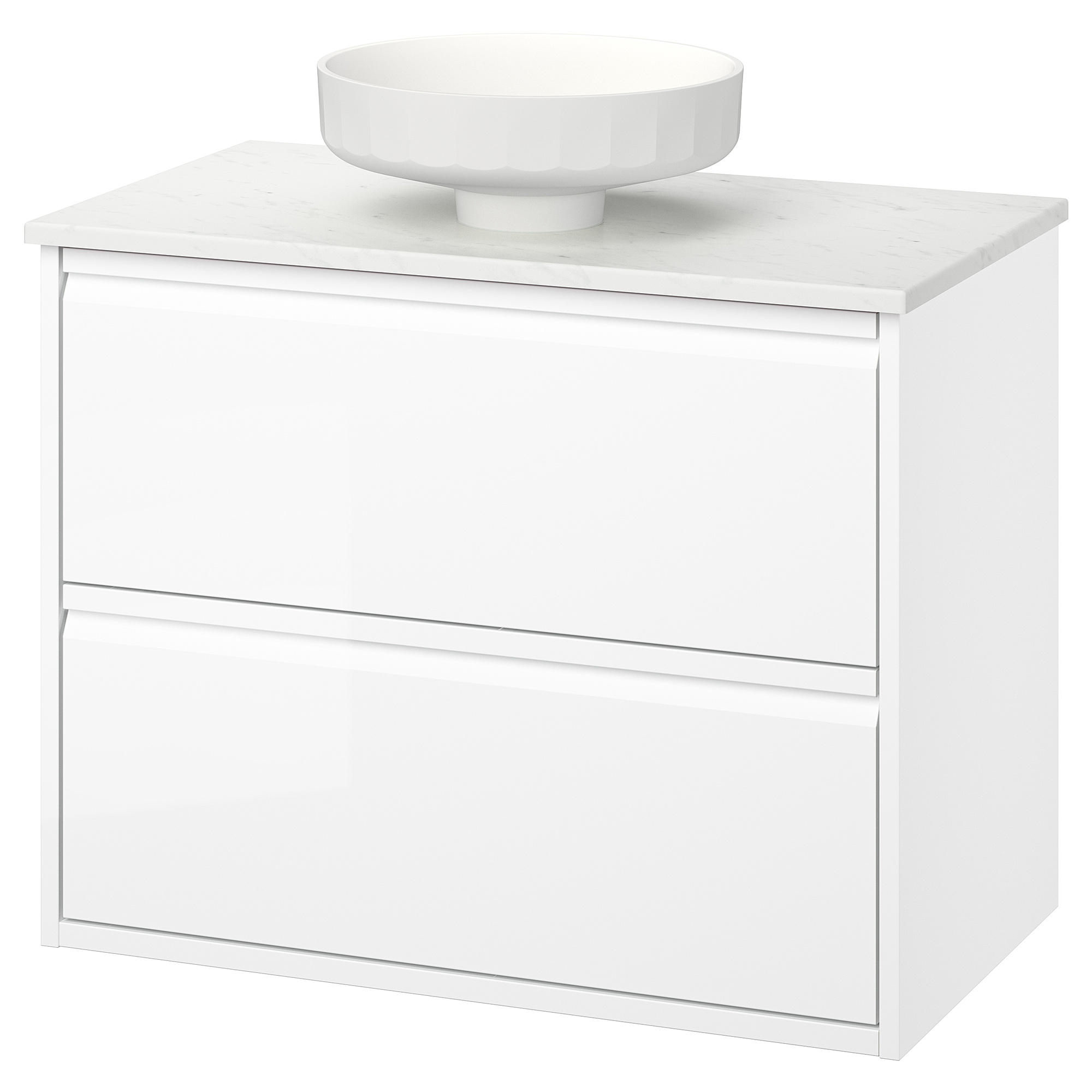 LERSJÖN/ÄNGSJÖN wash-stnd w drawers/wash-basin