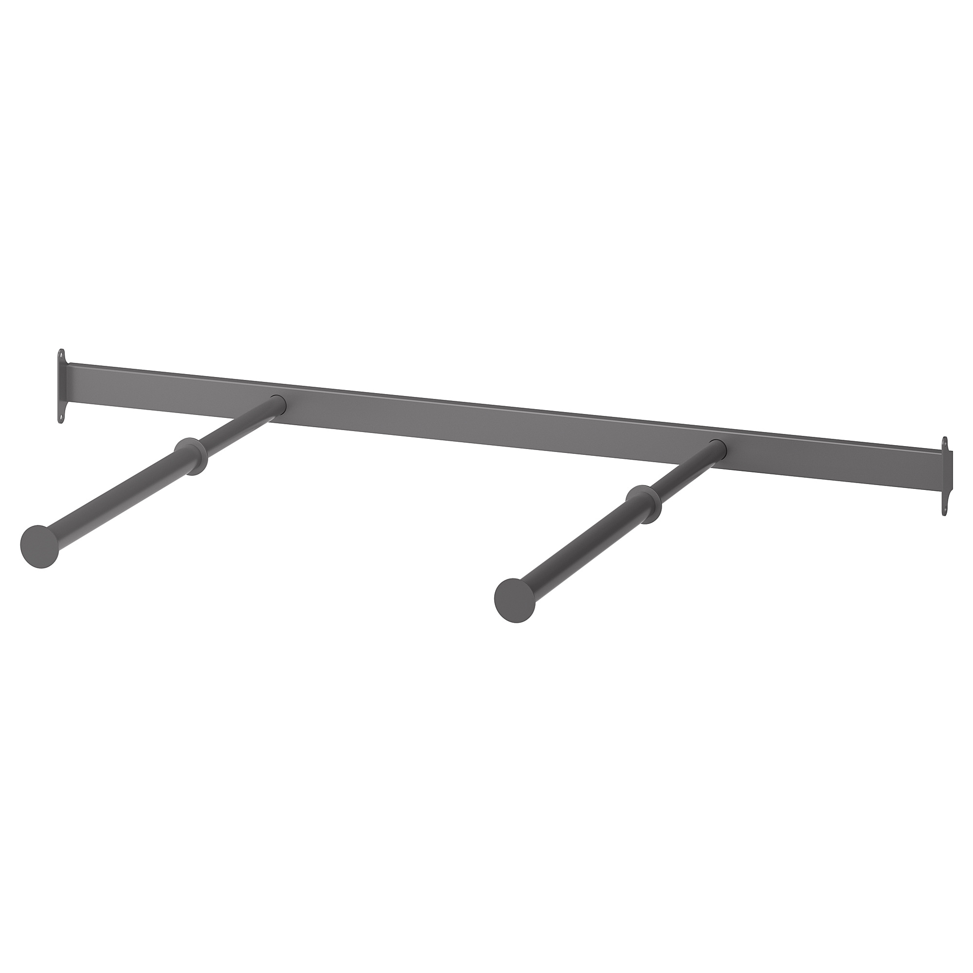 KOMPLEMENT pullout clothes rail, dark grey IKEA Hong Kong