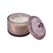 SNÖSISKA scented candle/glass w lid/2 wicks