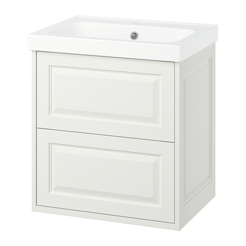ORRSJÖN/TÄNNFORSEN - wash-stnd w drawers/wash-basin, white, 62x49x69 cm | IKEA Hong Kong and Macau - E1022416_S4