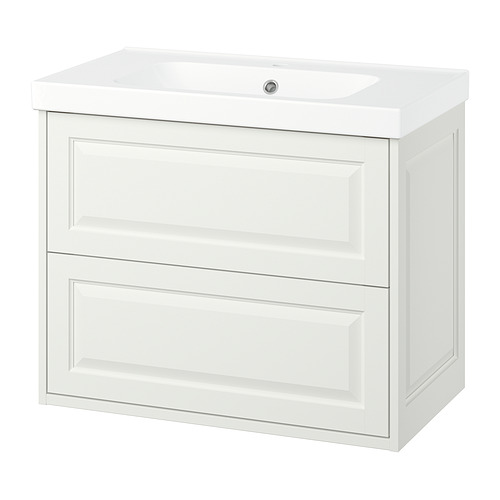 ORRSJÖN/TÄNNFORSEN - wash-stnd w drawers/wash-basin, white, 82x49x69 cm | IKEA Hong Kong and Macau - E1022425_S4