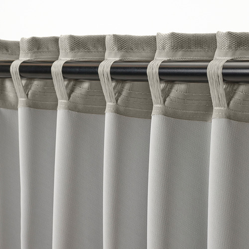 ANNAKAJSA room darkening curtains, 1 pair