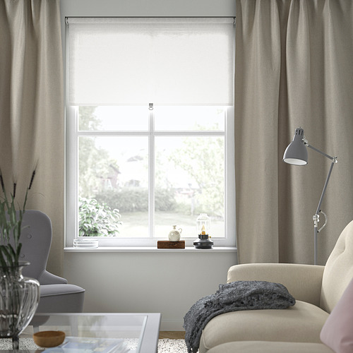 ANNAKAJSA room darkening curtains, 1 pair