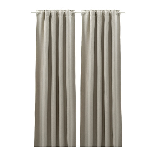 ANNAKAJSA room darkening curtains, 1 pair