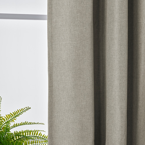 ANNAKAJSA room darkening curtains, 1 pair