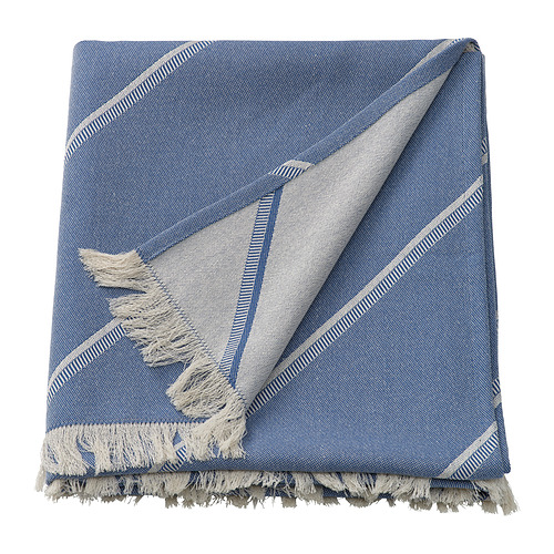 SOLUPPGÅNG - 輕便暖氈, 雙面 藍色/灰白色, 130x170 厘米 | IKEA 香港及澳門 - PE990338_S4