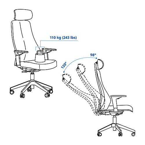 MATCHSPEL gaming chair