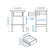 KRONÖREN bedroom furniture, set of 3