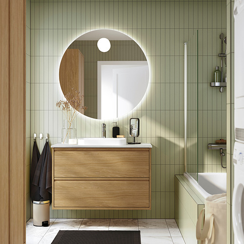 BACKSJÖN/ÄNGSJÖN wash-stnd w drawers/wash-basin