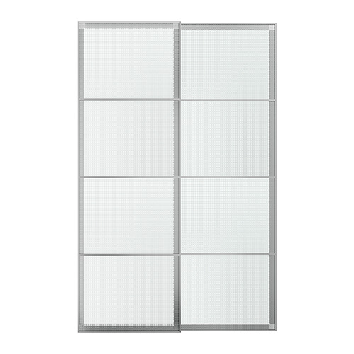 LUNDBRÄSMA pair of sliding doors