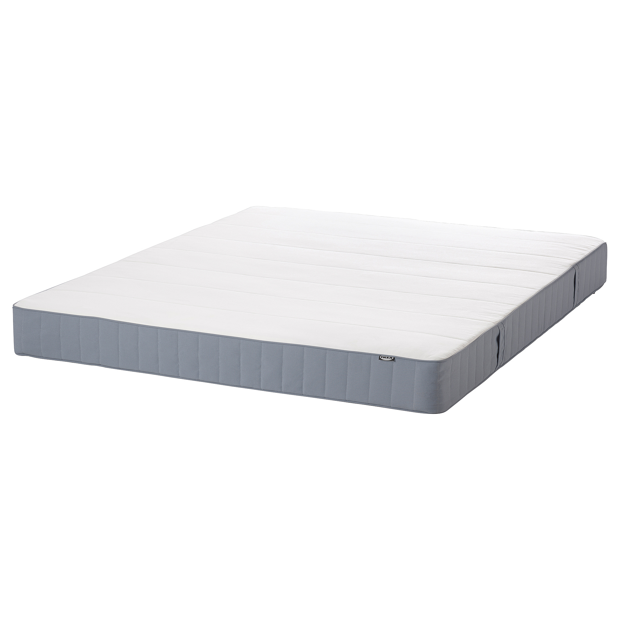 VESTMARKA spring mattress, firm/light blue, double