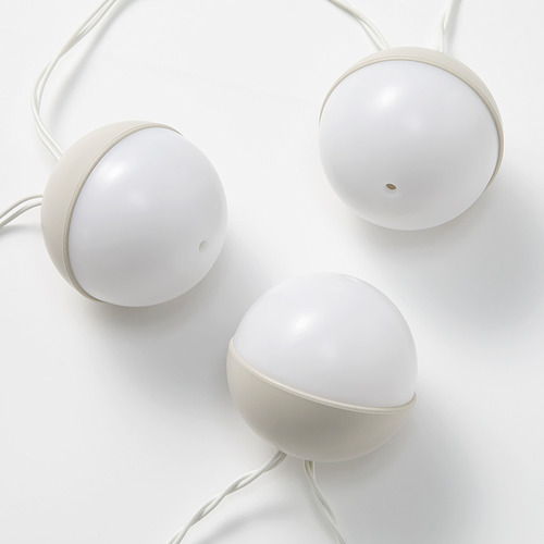 SOLVINDEN LED lighting chain with 12 lights