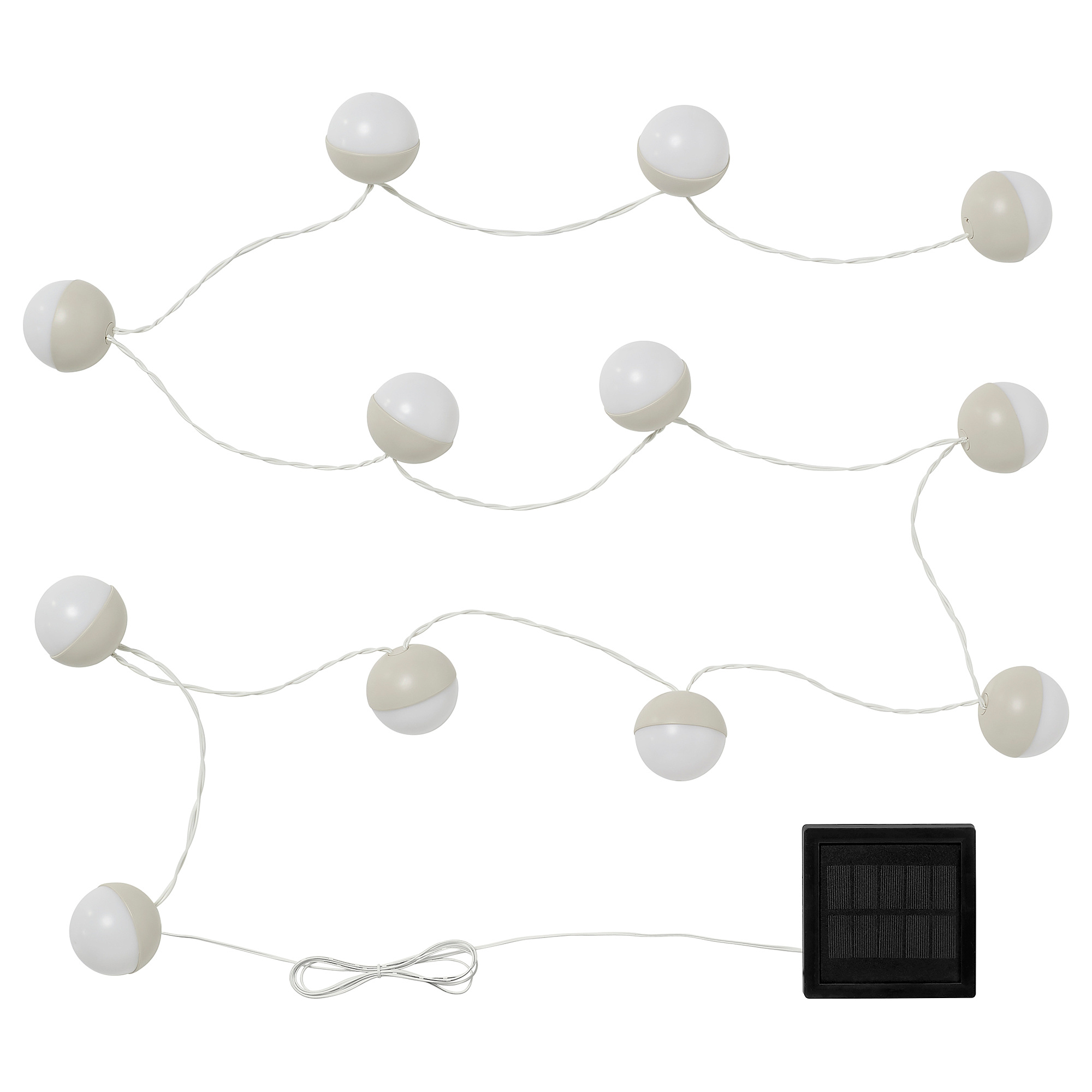 SOLVINDEN LED lighting chain with 12 lights