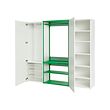 PLATSA wardrobe with 2 doors
