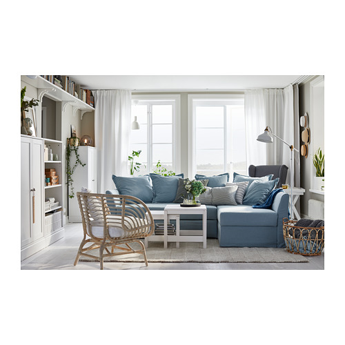 HOLMSUND corner sofa-bed