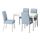 BERGMUND/EKEDALEN - 一檯四椅, 白色/Rommele 淺灰色/白色 | IKEA 香港及澳門 - PE800840_S1