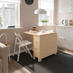 TERJE/NORDEN - 檯連2張摺椅, 樺木/黑色 | IKEA 香港及澳門 - PE844958_S3