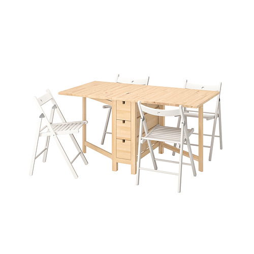 TERJE/NORDEN table and 4 chairs