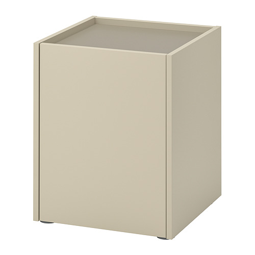 PLÖJKER - bedside table, grey-beige, 41x41x50 cm | IKEA Hong Kong and Macau - PE990520_S4