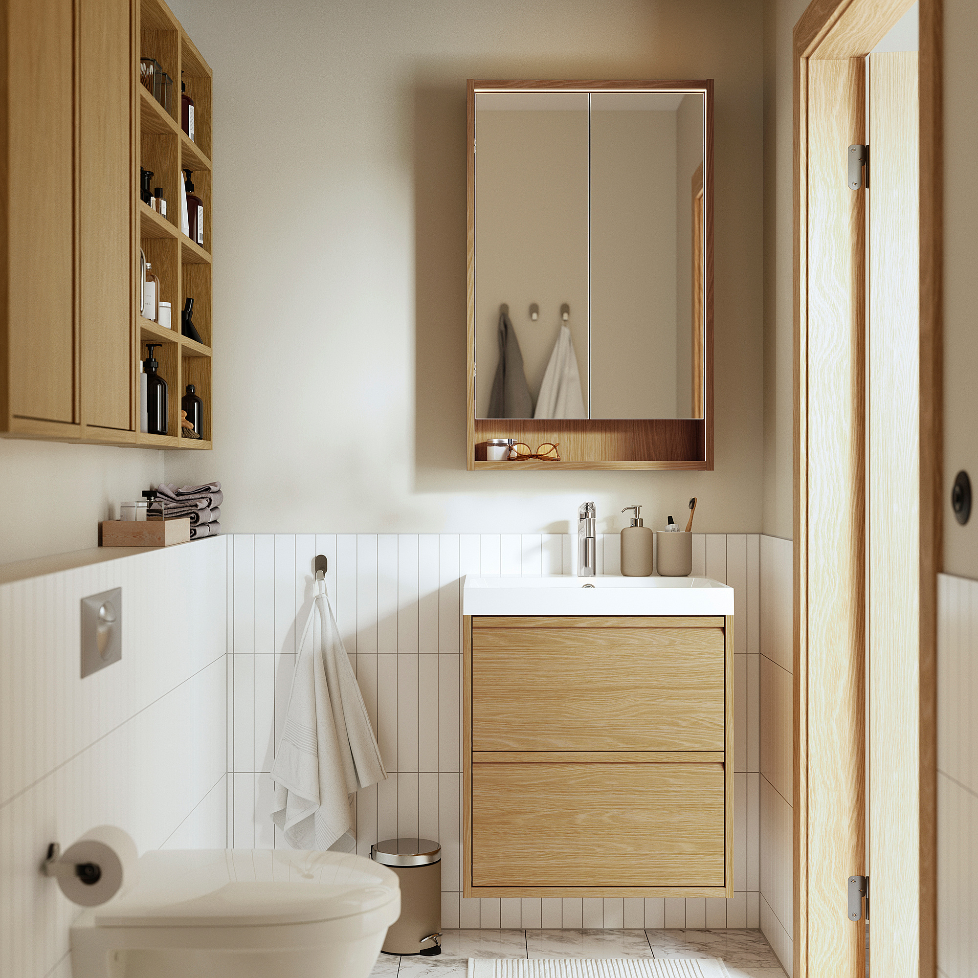 BACKSJÖN/ÄNGSJÖN wash-stnd w drawers/wash-basin