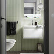 BACKSJÖN/ÄNGSJÖN wash-stnd w drawer/wash-basin