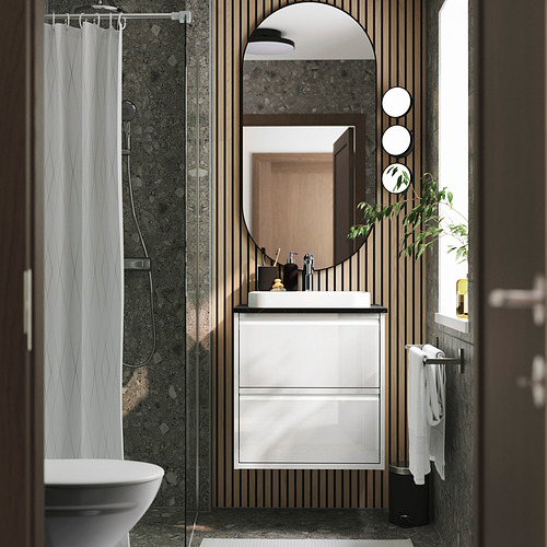 BACKSJÖN/ÄNGSJÖN wash-stnd w drawers/wash-basin