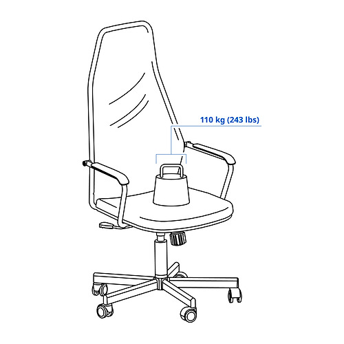 HUVUDSPELARE gaming chair