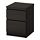 KULLEN - 兩層抽屜櫃, 棕黑色 | IKEA 香港及澳門 - PE706789_S1