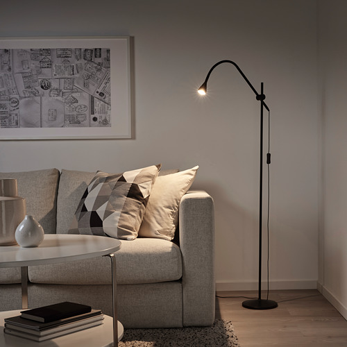 NÄVLINGE LED floor/read lamp