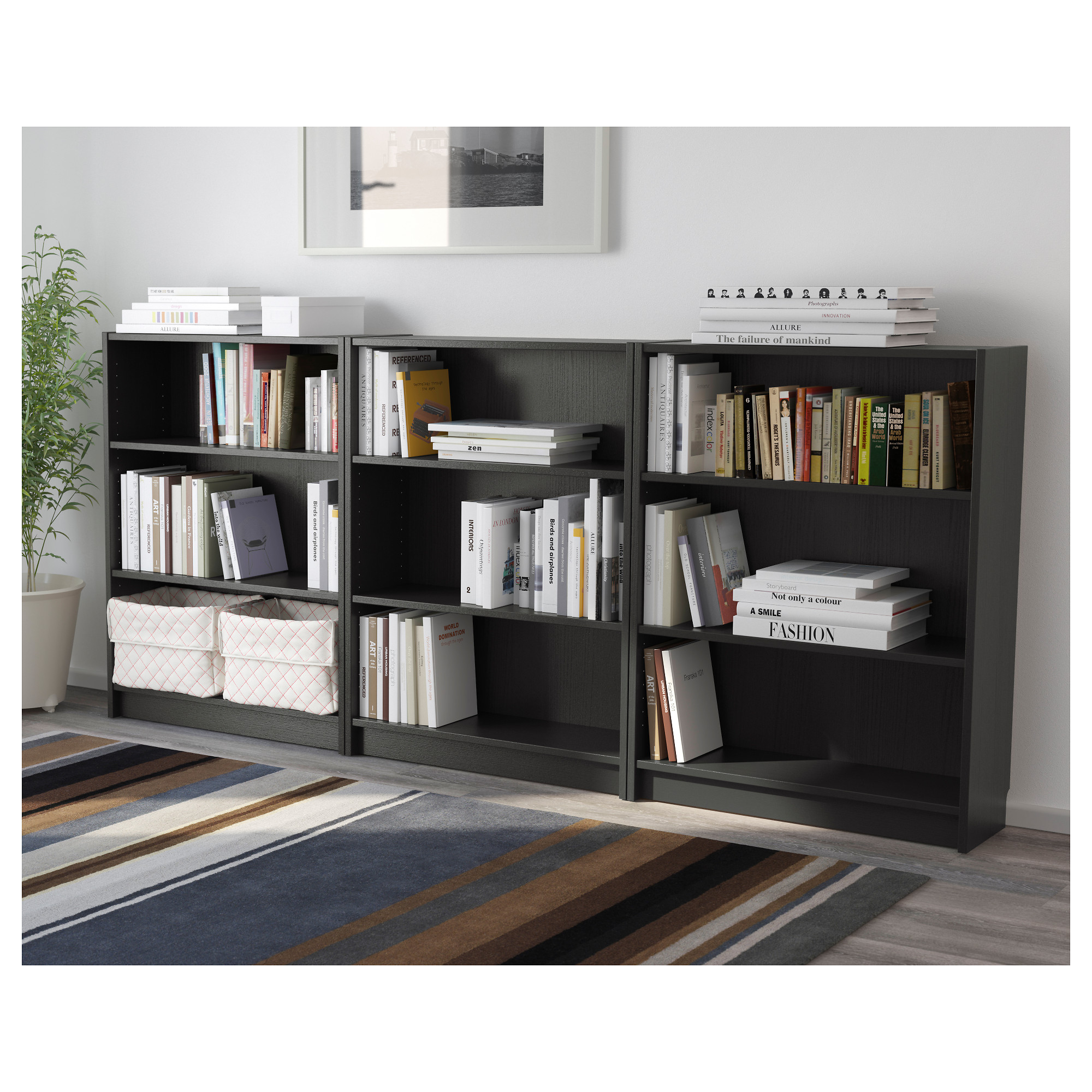 Billy Bookcase Black Brown Ikea Hong Kong