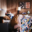 VIDEOXBÄR duvet cover and pillowcase