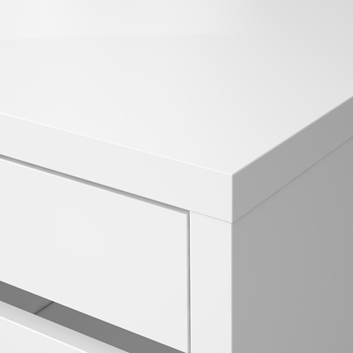 MICKE 書檯, 105x50x75 cm, 白色
