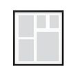 RÖDALM frame for 5 pictures