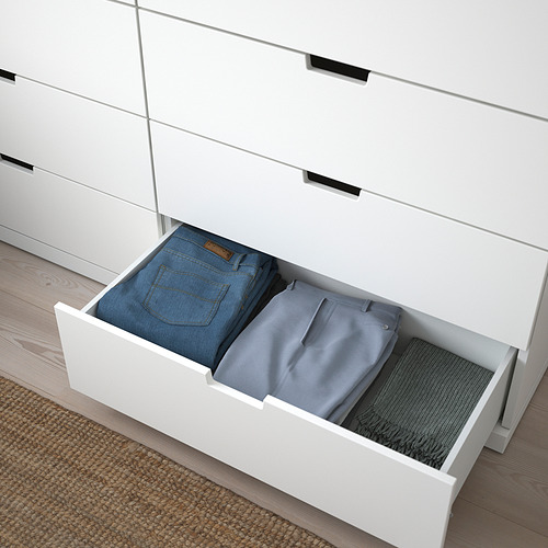 NORDLI chest of 12 drawers