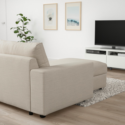 VIMLE 3-seat sofa with chaise longue