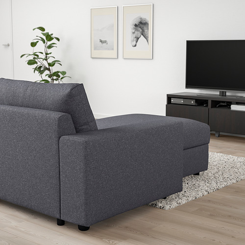 VIMLE 4-seat sofa with chaise longue