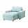 VIMLE - 躺椅, 有寬闊扶手/Saxemara 淺藍色 | IKEA 香港及澳門 - PE801393_S1