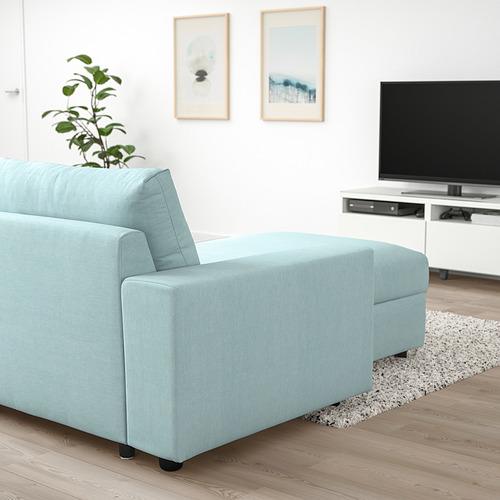 VIMLE 3-seat sofa-bed with chaise longue