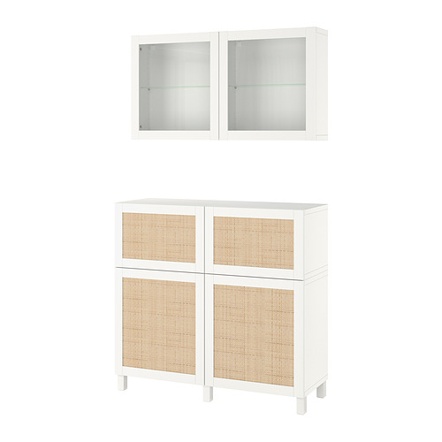 BESTÅ storage combination w doors/drawers