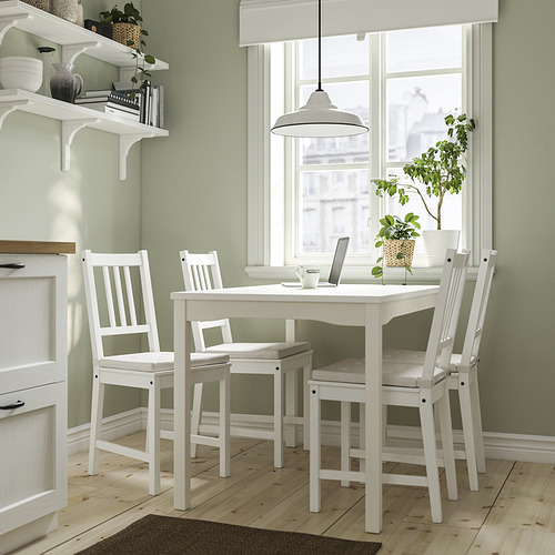 STEFAN/HAUGA table and 4 chairs
