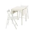 HAUGA/FRÖSVI table and 2 folding chairs