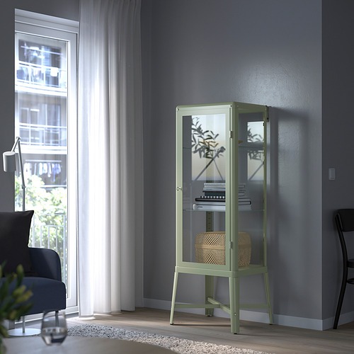 FABRIKÖR glass-door cabinet