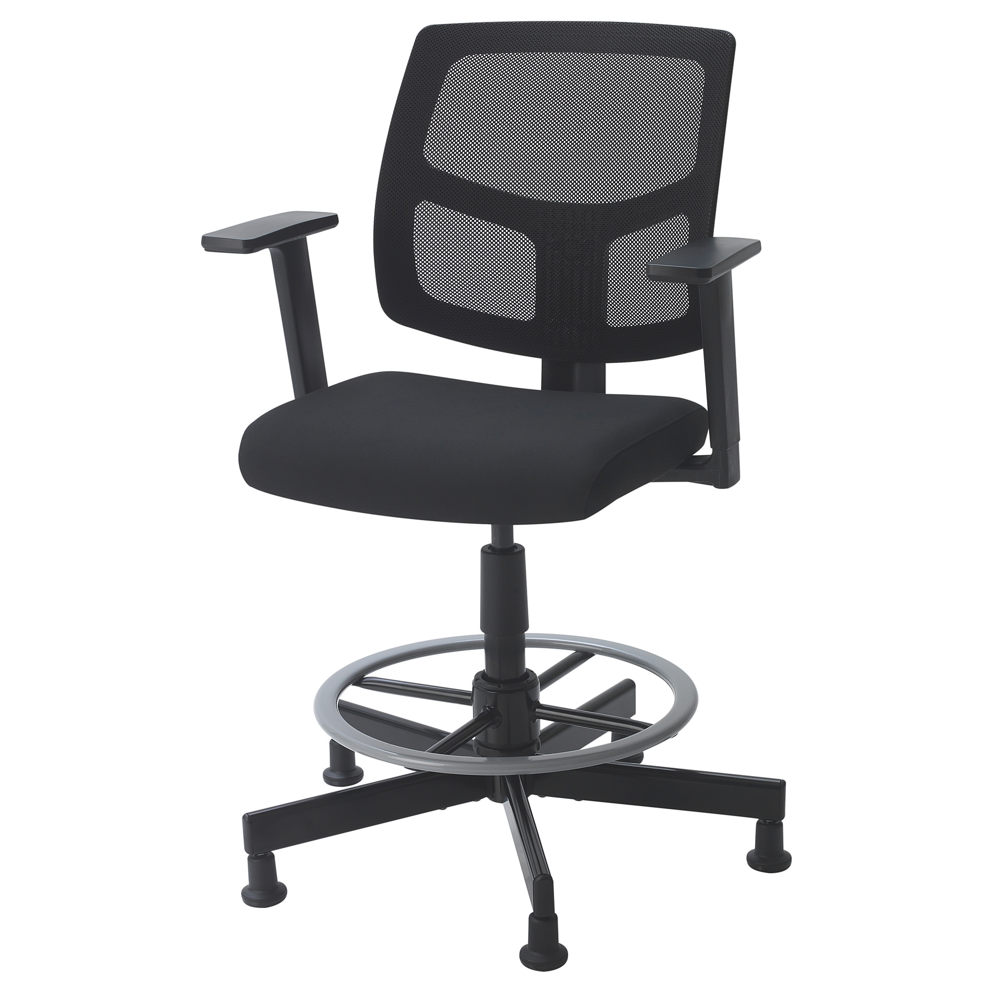GARKA - swivel chair, Vissle black | IKEA Hong Kong
