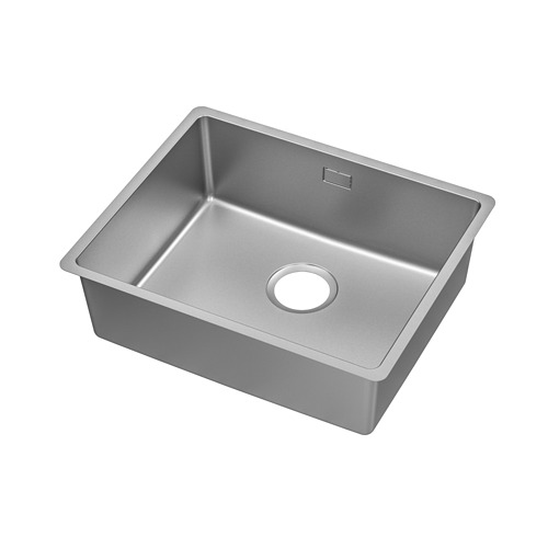 VRESJÖN inset sink, 1 bowl