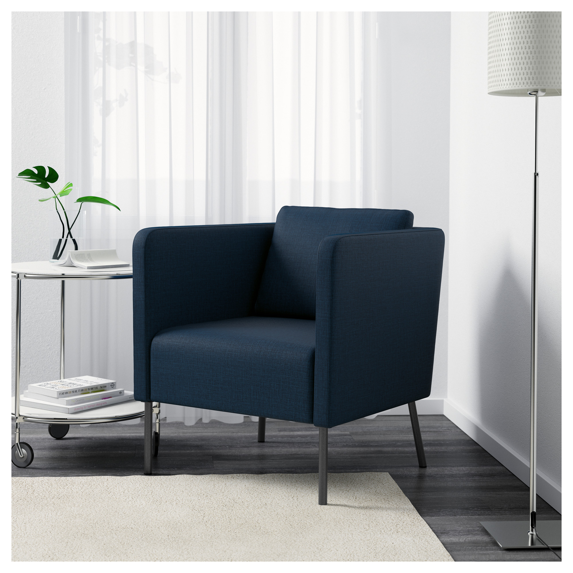 Ekero Armchair Skiftebo Dark Blue Ikea Hong Kong