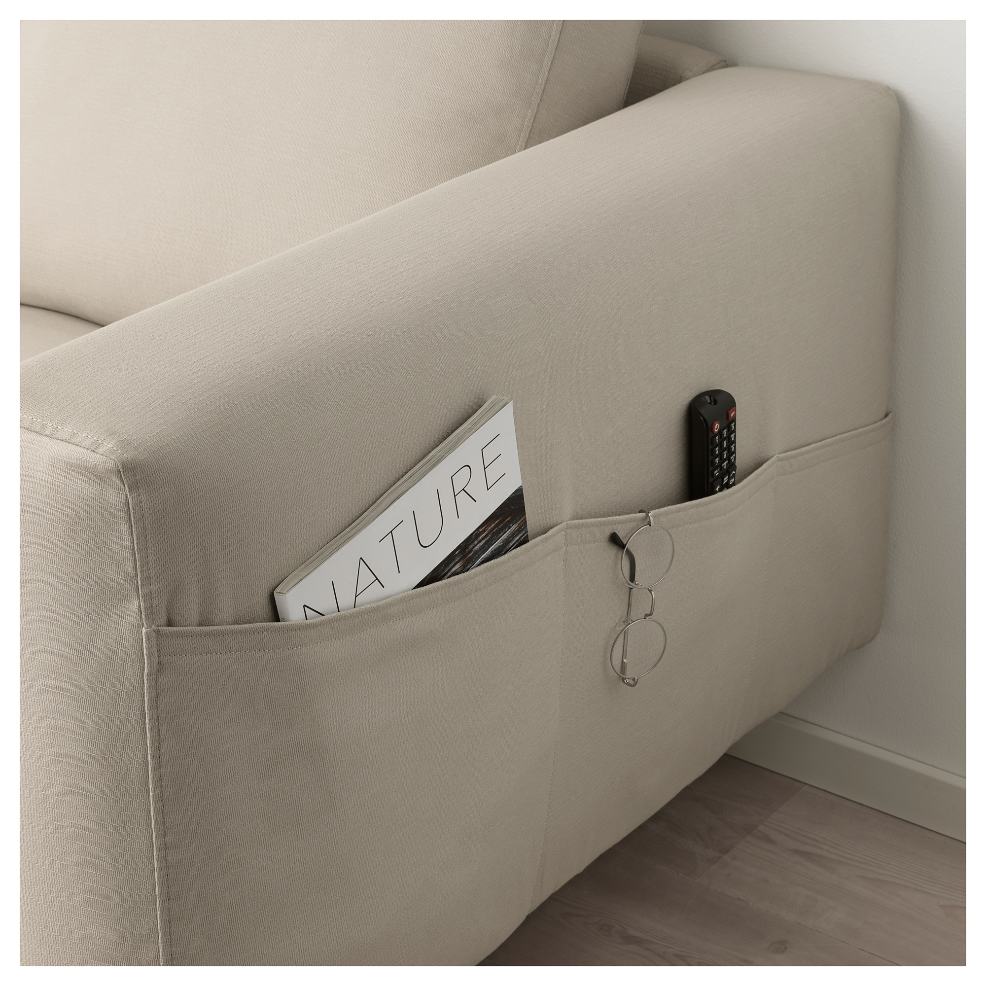 3seat sofa, Edum beige/birch IKEA Hong Kong and Macau