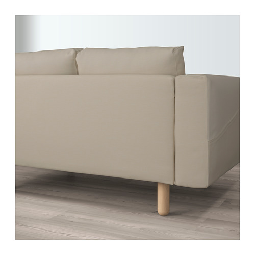 3seat sofa, Edum beige/birch IKEA Hong Kong and Macau